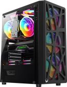 Корпус Formula V Mana AR V2 Midi Tower Без БП чёрный, MANA BLACK AR V2