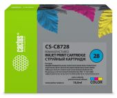 Картридж CACTUS C8728 Струйный Трехцветный 18мл, CS-C8728