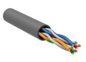 Кабель ITK UTP кат. 5e серый 305 м, LC1-C5E04-111-T-P-R