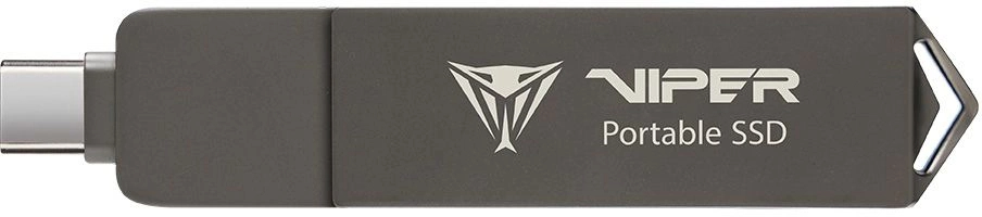 Внешний диск SSD PATRIOT Viper 1 ТБ 2.5" USB Type C / USB Type A чёрный, PVP301TB28UDG