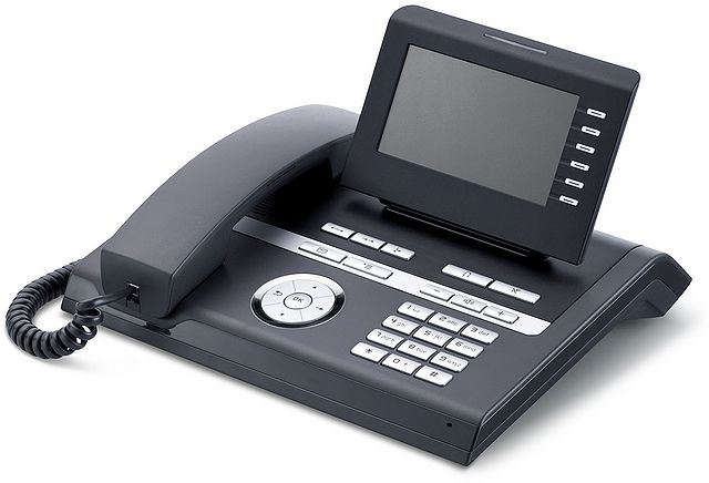 Картинка - 1 IP-телефон Unify OpenStage 40 V3 HFA Чёрный, L30250-F600-C247