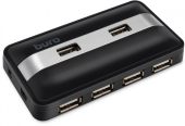 USB-хаб BURO BU-HUB7-U2.0 7 x USB 2.0, BU-HUB7-U2.0