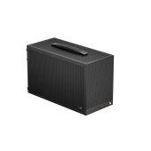 Корпус PCCOOLER K101 MESH GY 3F Mini Tower Без БП серый, K101 MESH GY 3F