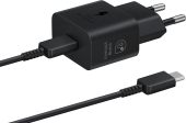 Фото Сетевое зар./устр. Samsung EP-T2510 25W 3A (PD) USB Type-C черный, EP-T2510XBEGEU