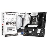 Фото Материнская плата Maxsun Terminator B760M D4 WIFI6E mATX LGA 1700, 6940709692899