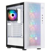 Корпус SilverStone Fara SST-FAR1W-PRO-V2 Midi Tower Без БП бело-чёрный, G410FAR1WPRO022
