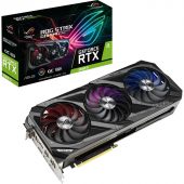 Вид Видеокарта Asus NVIDIA GeForce RTX 3060 Ti ROG Strix OC GDDR6 8GB, ROG-STRIX-RTX3060TI-O8G-GAMING