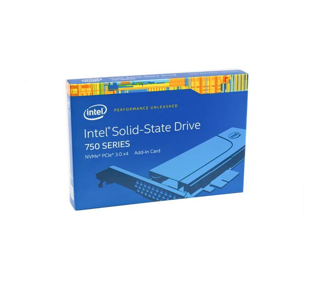 Картинка - 1 Диск SSD Intel 750 PCI-E 1.2TB PCIe NVMe 3.0 x4, SSDPEDMW012T4R5