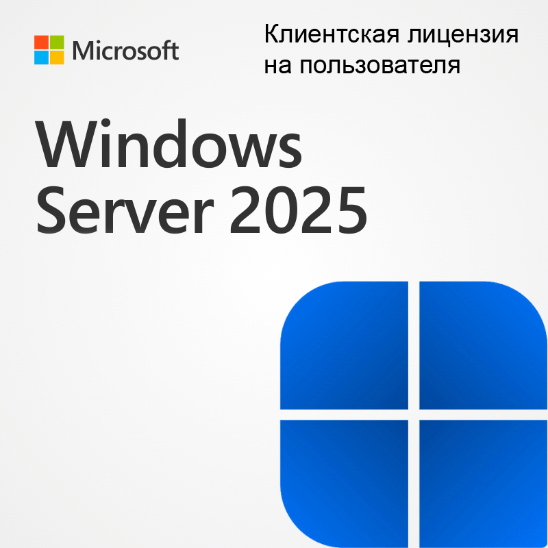 Клиентская лицензия User Microsoft Windows Server CAL 2025 Англ. 5clt OEM Бессрочно, EP2-25279