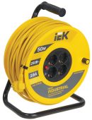 Фото Сетевой удлинитель ITK Industrial 50 м жёлтый, WKP15-16-04-50