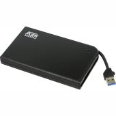 Внешний корпус для HDD/SSD AgeStar 3UB2 2.5&quot; чёрный, 3UB2A14 BLACK