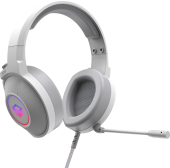 Наушники Meetion HP012 USB белый, MT-HP012-B