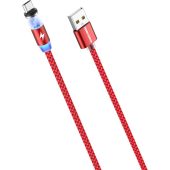 Фото USB кабель More choice Magnetic K61SM microUSB (M) -> USB Type A (M) 3A 1 м, K61SMR