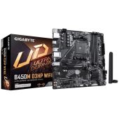 Материнская плата Gigabyte B450M D3HP WIFI6E mATX AM4, B450M D3HP WIFI6E