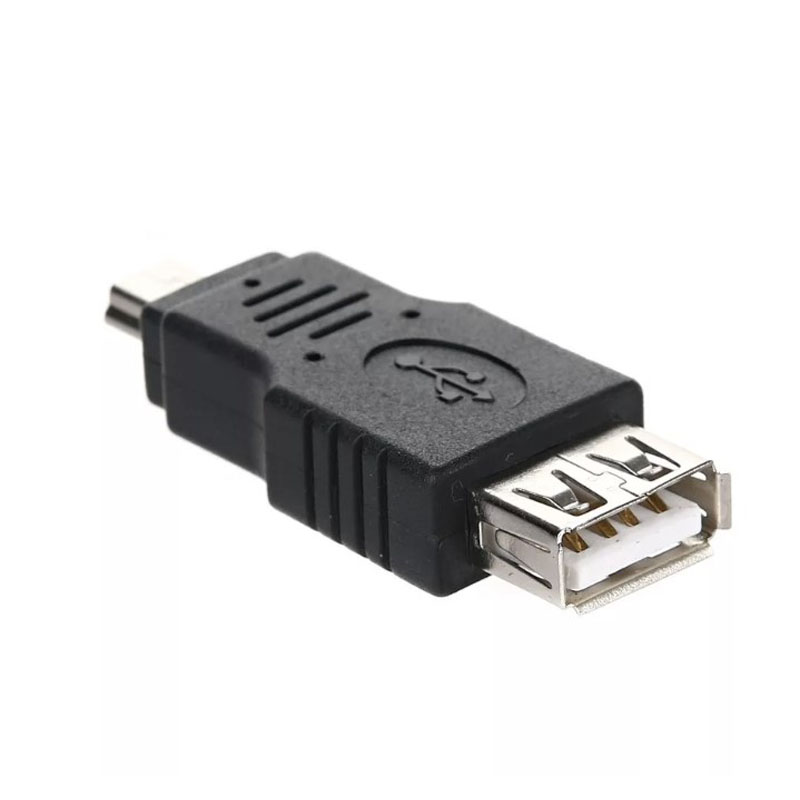 Переходник vcom microUSB (M) -> USB Type A (F), CA411