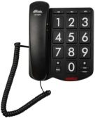 Проводной телефон Ritmix RT-520 чёрный, 15118354