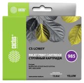 Фото Картридж CACTUS LC985Y Струйный Желтый 15мл, CS-LC985Y