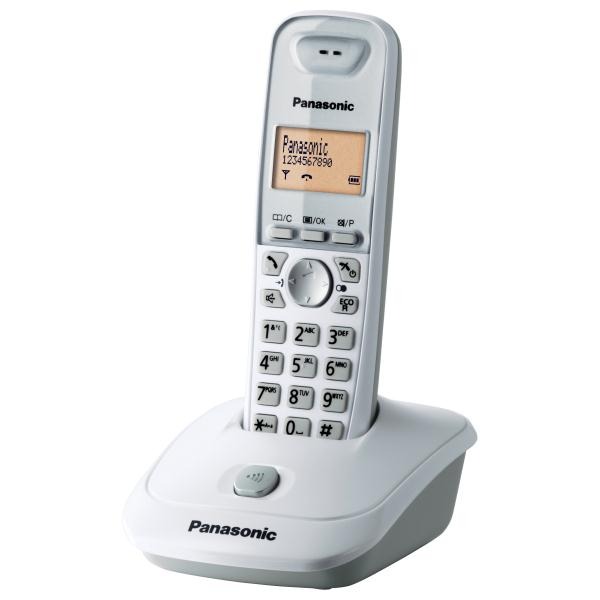 Картинка - 1 DECT-телефон Panasonic KX-TG2511RU Белый, KX-TG2511RUW