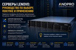 Серверы Lenovo: руководство по выбору и применению