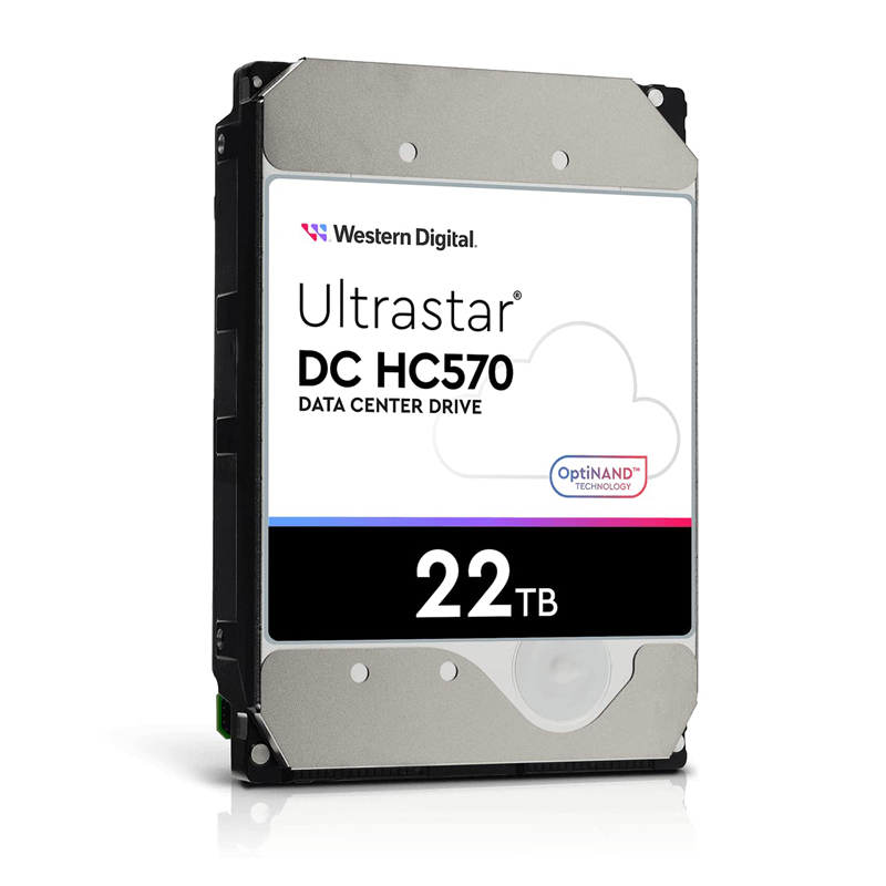 Картинка - 1 Диск HDD WD Ultrastar DC HС570 SATA III (6Gb/s) 3.5&quot; 22TB, WUH722222ALE6L4