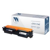 Тонер-картридж NV Print CF217AT Лазерный Черный 1600стр, NV-CF217AT
