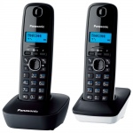 Вид DECT-телефон Panasonic KX-TG1612RU Серо-белый, KX-TG1612RU1