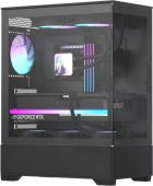 Корпус Formula V Crystal Z1 V2 Midi Tower Без БП чёрный, CRYSTAL Z1 V2 BLACK