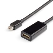 Видеокабель ATCOM miniDisplayPort (M) -&gt; HDMI (F) 0,1 м, AT1042