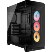 Корпус Corsair Frame 4500X RS-R ARGB Midi Tower Без БП чёрный, CC-9011314-WW