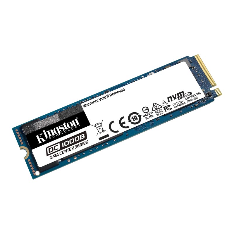 Картинка - 1 Диск SSD Kingston DC1000B M.2 2280 480GB PCIe NVMe 3.0 x4, SEDC1000BM8/480G