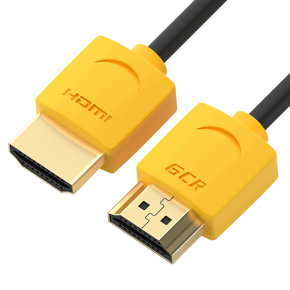 Видео кабель с Ethernet Greenconnect SLIM HM502 HDMI (M) -> HDMI (M) 0.5 м, GCR-51584