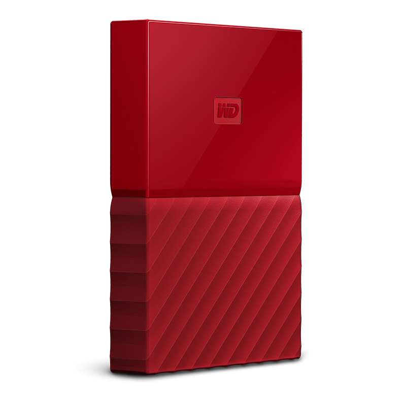 Картинка - 1 Внешний диск HDD WD My Passport 2TB 2.5&quot; USB 3.0 Красный, WDBLHR0020BRD-EEUE