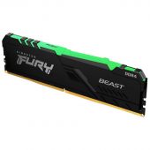 Модуль памяти Kingston FURY Beast RGB 16GB DIMM DDR4 2666MHz, KF426C16BBA/16
