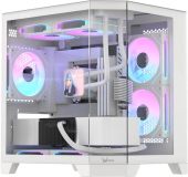 Корпус Formula V Crystal Z6M Floe Midi Tower Без БП белый, CRYSTAL Z6M FLOE WHITE