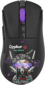 Мышь A4Tech R73 Pro Беспроводная чёрный, R73 PRO CYPHER GHOST