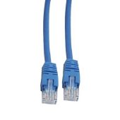 Патч-корд PREMIER UTP кат. 5e синий 1 м, PP12-1M/B