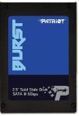 Вид Диск SSD PATRIOT BURST 2.5" 240 ГБ SATA, PBU240GS25SSDR