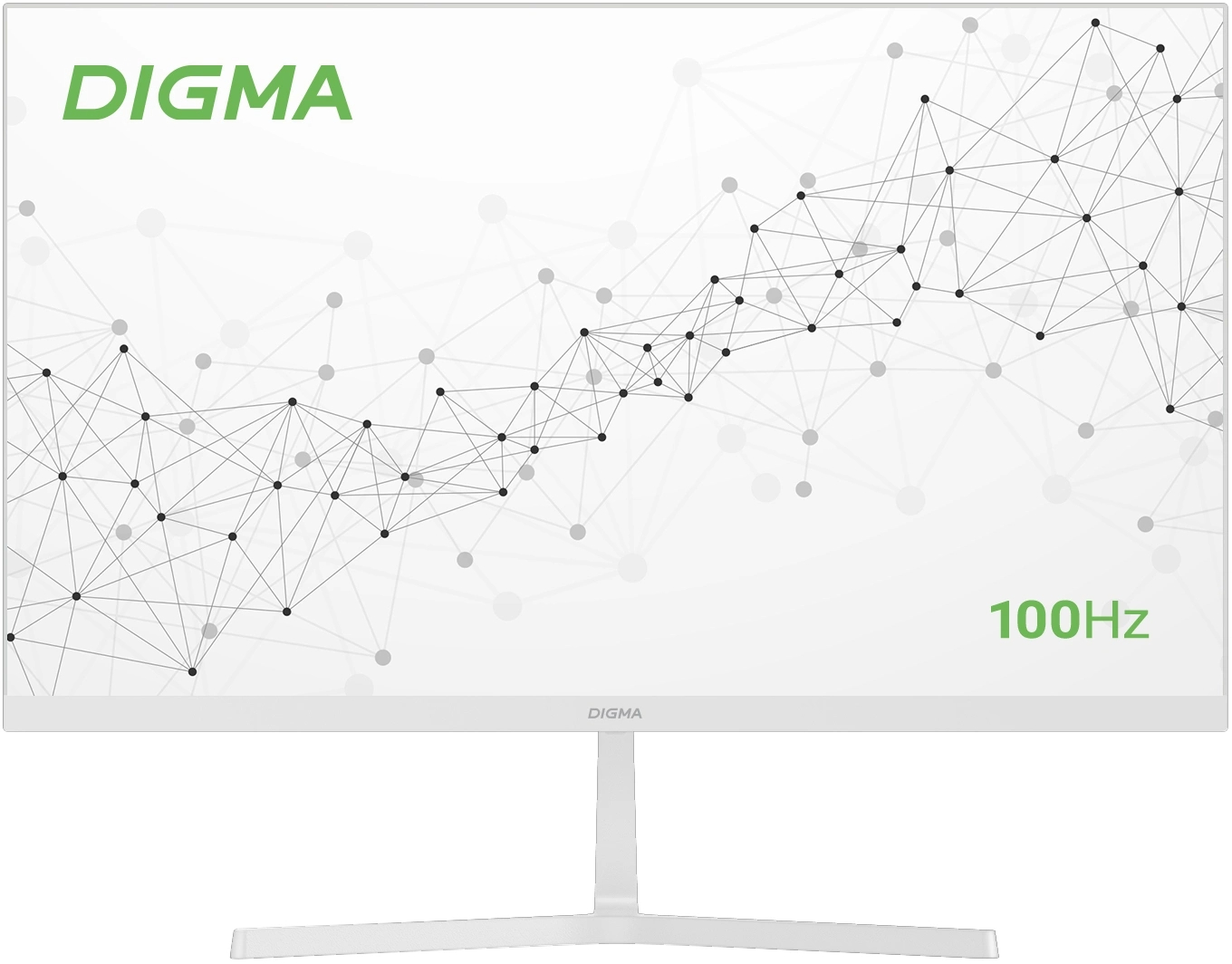 Монитор Digma Progress 27P502F 27" IPS белый, DM27SB09