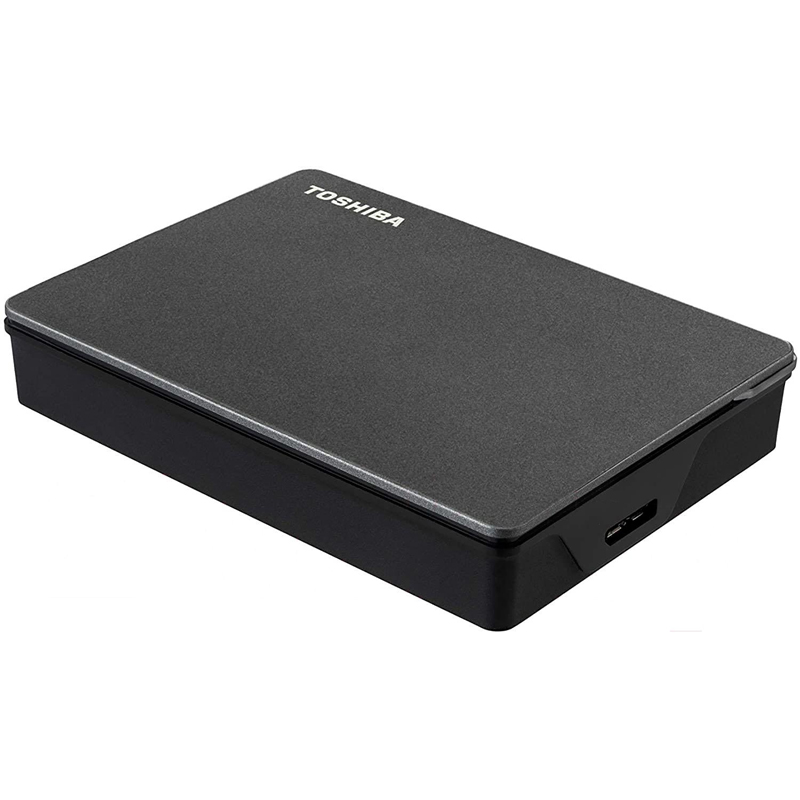 Картинка - 1 Внешний диск HDD Toshiba Canvio Gaming 4TB 2.5&quot; USB 3.2 чёрный, HDTX140EK3CA