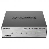 Коммутатор D-Link DES-1005D Неуправляемый 5-ports, DES-1005D/O2B