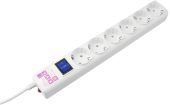 Сетевой фильтр Power Cube SPG6-16-5M 5 м белый, SPG6-16-5M