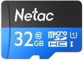 Карта памяти Netac P500 microSDHC UHS-I Class 1 C10 32GB, NT02P500STN-032G-S