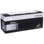 Вид Тонер-картридж Lexmark 520HA Лазерный Черный 25000стр, 52D0HA0