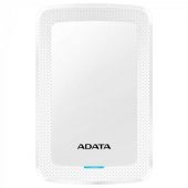 Внешний диск HDD ADATA HV300 1 ТБ 2.5" USB Type A белый, AHV300-1TU31-CWH
