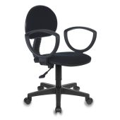 Кресло для операторов БЮРОКРАТ Ch-213AXN Чёрный, ткань, CH-213AXN/B