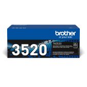 Тонер-картридж Brother TN-3520P Лазерный Черный 20000стр, TN3520P