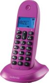 DECT-телефон MOTOROLA C1001LB+ фиолетовый, 107C1001VIOLETA