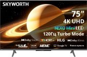 Телевизор Skyworth 75X66H Nexo Mini-LED 75" 3840x2160 (4K) чёрный, 75X66H