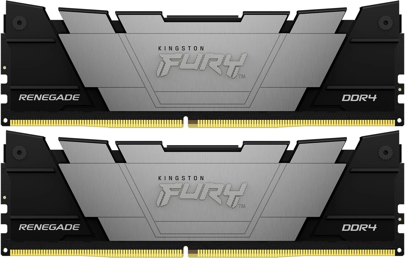 Комплект памяти Kingston Fury Renegade Black 2х8 ГБ DIMM DDR4 4266 МГц, KF442C19RB2K2/16