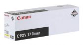 Фото Тонер-картридж Canon C-EXV17 Лазерный Желтый 30000стр, 0259B002